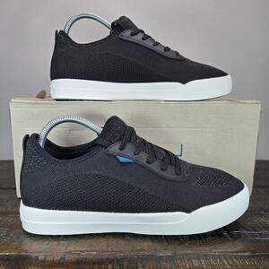 Vessi Weekend 1.5 Sneaker Womens Size 9 Waterproof Shoes Asphalt Black White